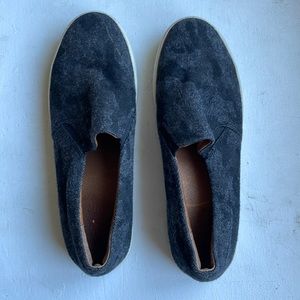 Frye wool slip ons